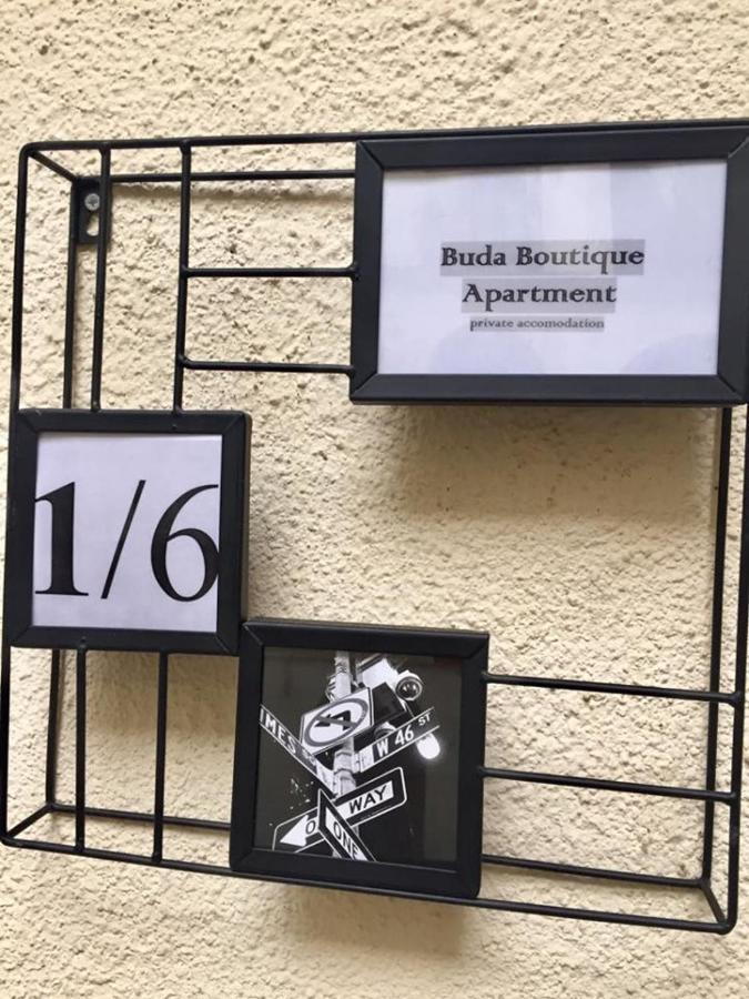 Buda Boutique Apartment Budapeszt Zewnętrze zdjęcie